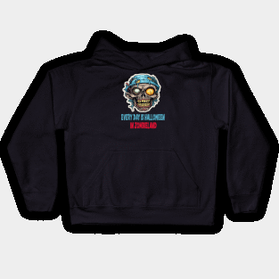 Every Day is Halloween in Zombieland Kids Hoodie